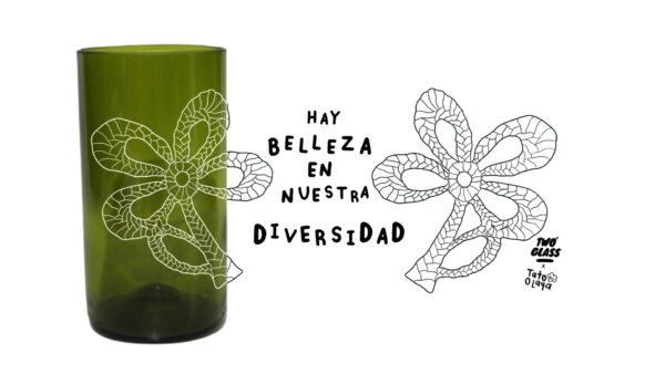 trenzado con proposito two glass