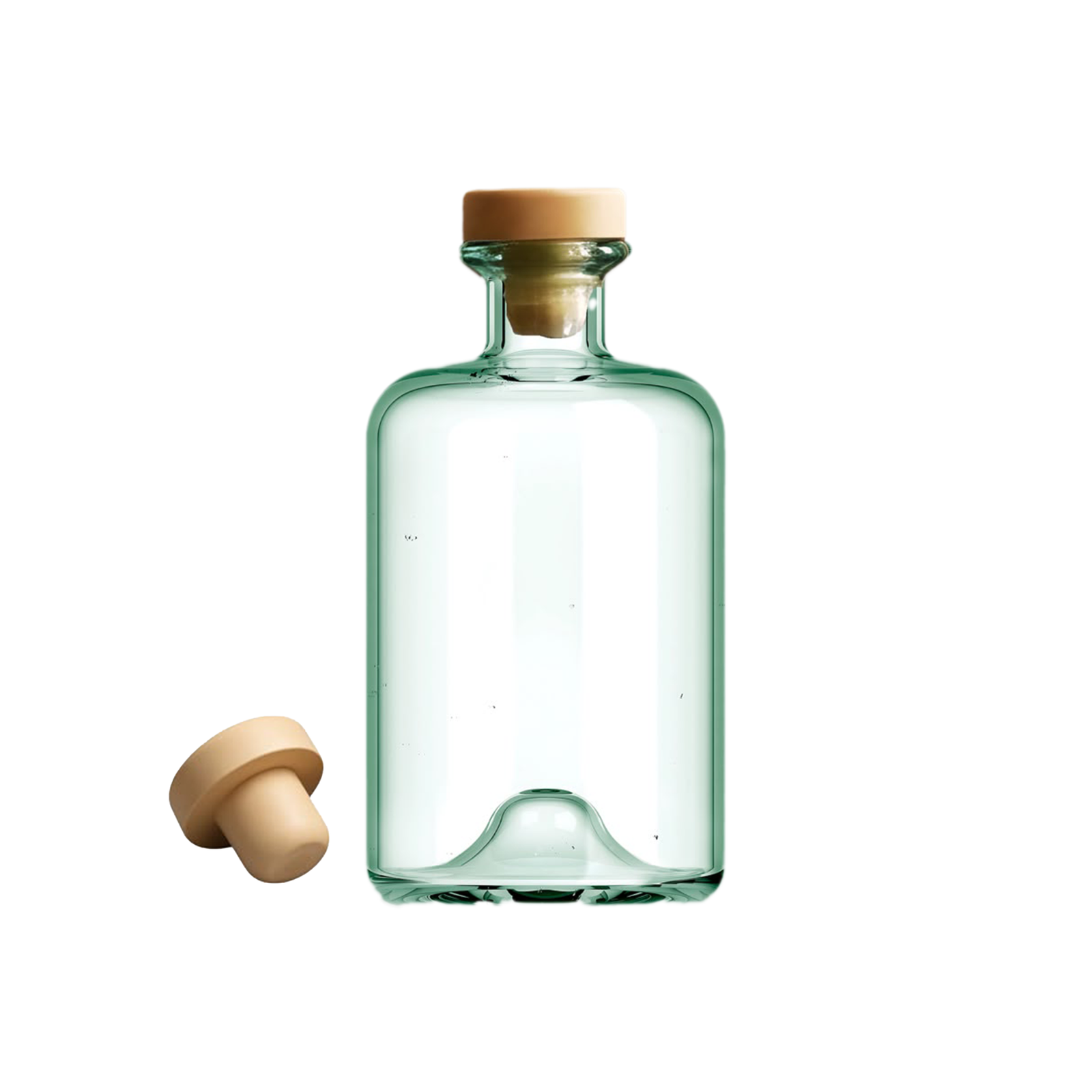 botella de lujo two glass